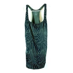 Ruby Ribbon Square Neck Sport Tank 40 Racerback Shelf Bra Style 1748 Olive